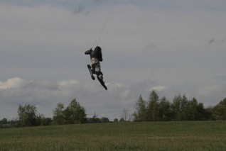 Landkiting a skoky.