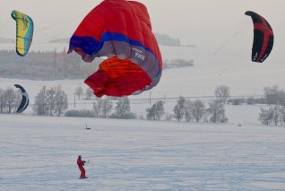 snowkiting a vysočina patří k sobě