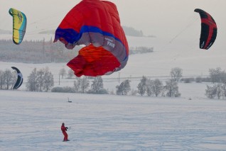 snowkiting a vysočina patří k sobě