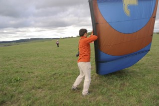 snowkiting a landkiting mají k sobě blízko