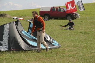 už aby napadlo, snowkiting