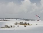 snowkiting Vysočina